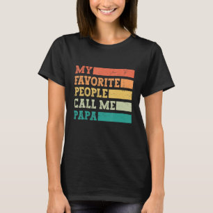 Camiseta Minhas Pessoas Favoritas Me Chamam De Papai Vintag