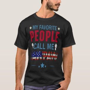 Camiseta Minhas Pessoas Favoritas Me Chamam De Pawpaw Para