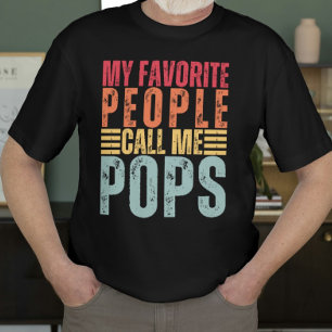 Camiseta Minhas Pessoas Favoritas Me Chamam De Pop Engraçad