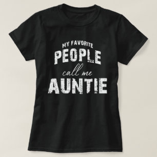 Camiseta minhas pessoas favoritas me chamam de tia