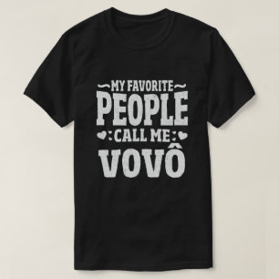 Camiseta Minhas Pessoas Favoritas Me Chamam De Vovo Engraça