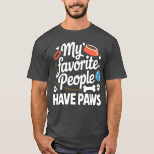 Camiseta Minhas Pessoas Favoritas Têm Patas Amante de Cacho