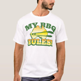 Camiseta Minhas REGRAS do CHURRASCO! design australiano do