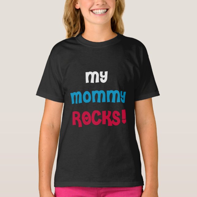 Camiseta Minhas rochas das mamães (Frente)