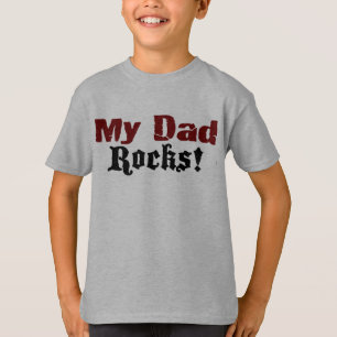 Camiseta Minhas rochas do pai