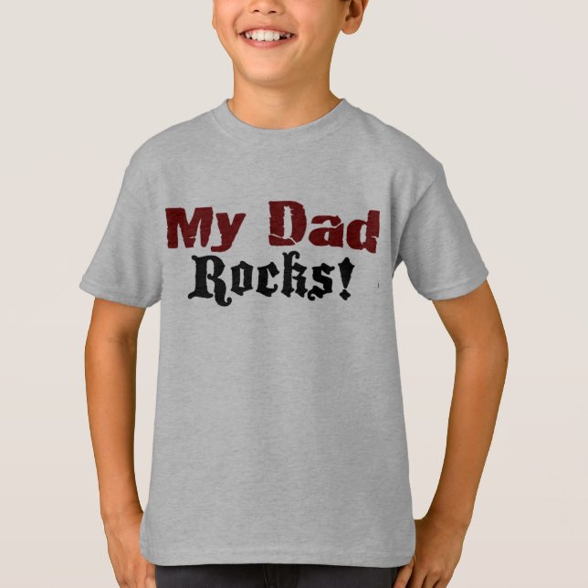 Camiseta Minhas rochas do pai (Frente)