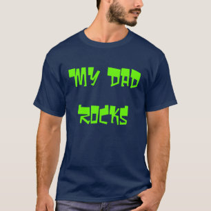 Camiseta Minhas rochas do pai