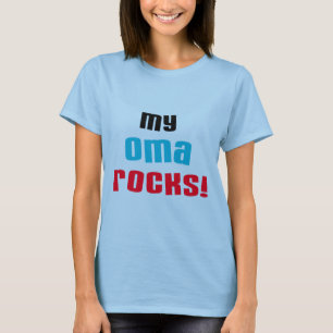 Camiseta Minhas T-shirts e presentes de Oma Rocks