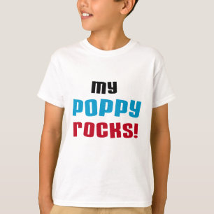 Camiseta Minhas T-shirts e presentes de rochas populares