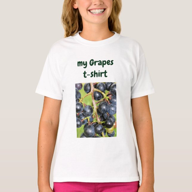 Camiseta minhas Uvas (Frente)