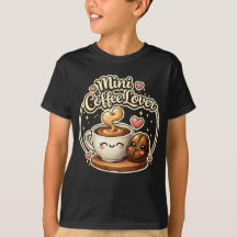 Mini Amante de Café presente criativo para criança