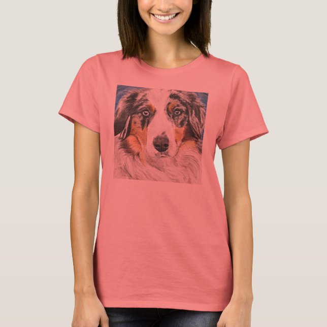Camiseta Mini Aussie Painting (Frente)