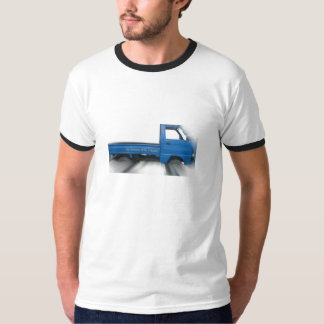 Camiseta mini azul do caminhão