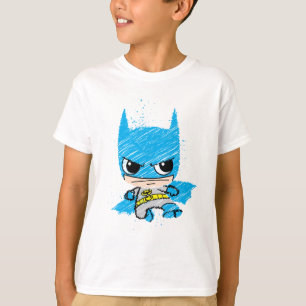 Camiseta Mini Batman Sketch