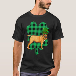 Camiseta Mini Bull Terrier Leprechaun Dia de São Patrício S