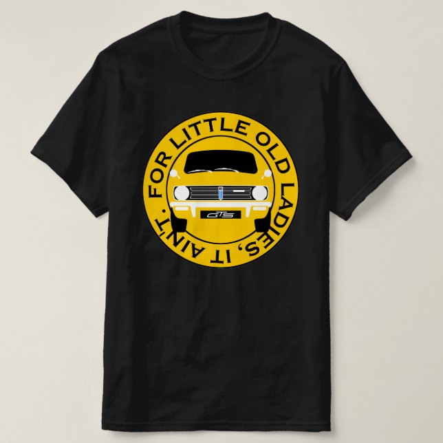 Camiseta MINI Car GTS CLÁSSICO (Frente do Design)