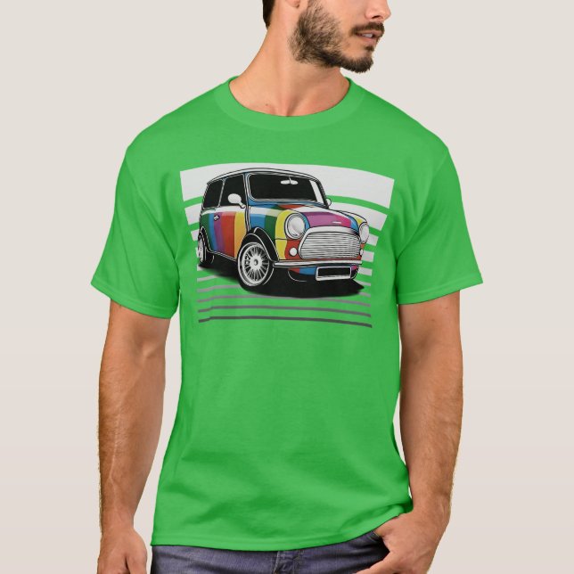 Camiseta MINI Cooper Pride Version 2 funny (Frente)