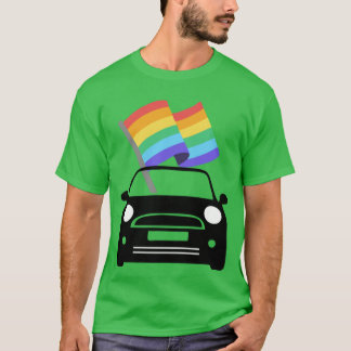 Camiseta MINI Cooper Versão Orgulho 1 engraçado