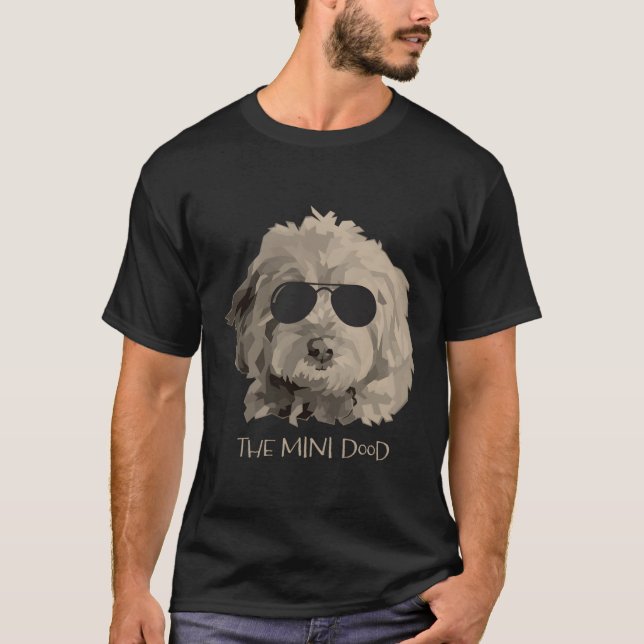 Camiseta Mini Dood Goldendoodle Labradoodle (Frente)