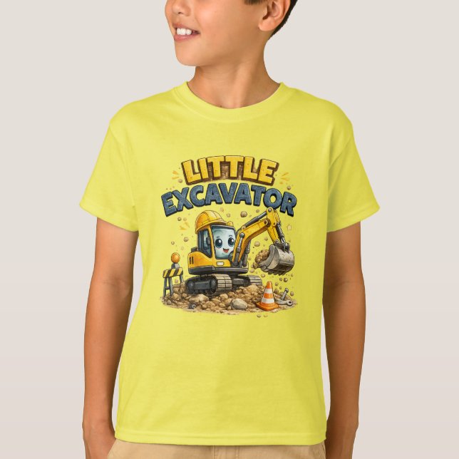 Camiseta Mini Escavadeira (Frente)