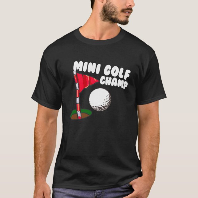 Camiseta Mini Golf Champ (Frente)