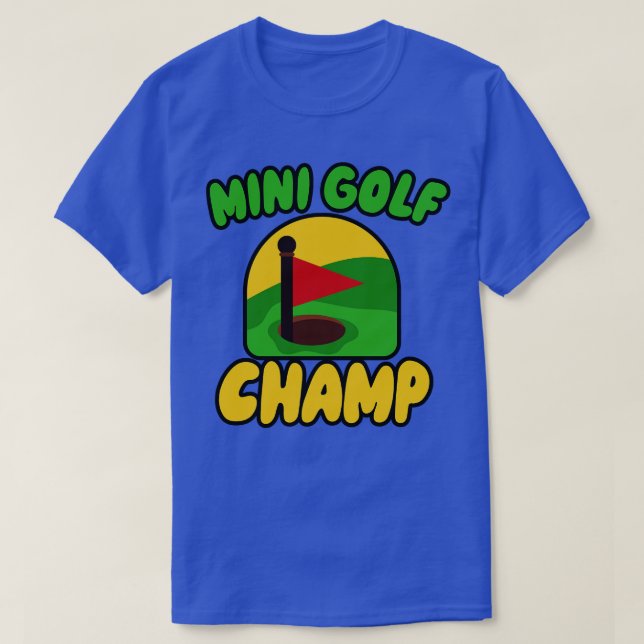 Camiseta Mini Golf Champ (Frente do Design)