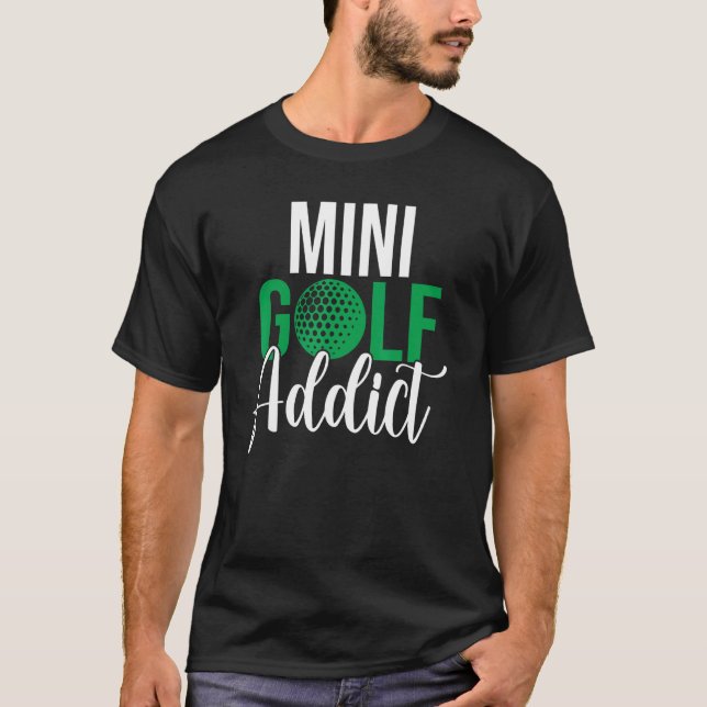 Camiseta Mini Golf Viciado em Mini Golf (Frente)