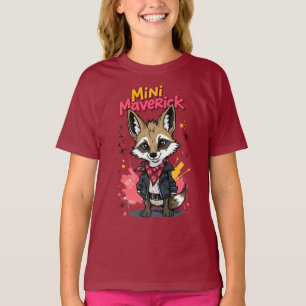 Camiseta Mini Maverick Rebelde Legal Playground Punk Coyote