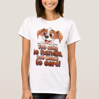 Camiseta Mini Pup Adorável: Guia de cuidado muito bonito e