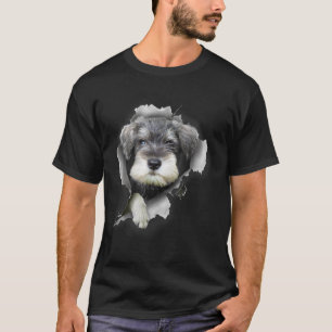 Camiseta Mini Schnauzer Tshirt, Minature Schnauzer Shirt, S