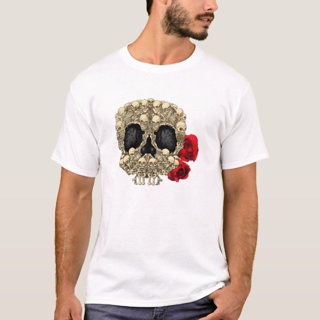 Camiseta Mini Skeletons Sugar Skype (Frente)