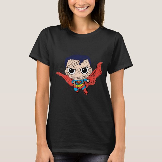 Camiseta Mini Superman Sketch (Frente)