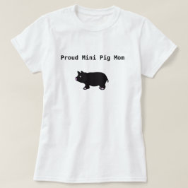 Camiseta Mini t-shirt orgulhoso da mamã do porco