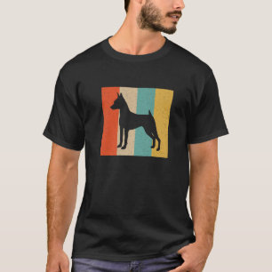 Camiseta Miniatura Da Vintagem De Retrô, Presente De Cachor