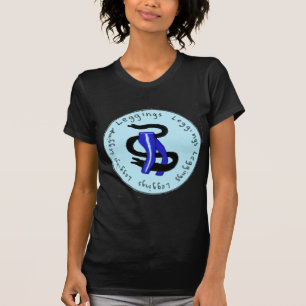 Camiseta Miniatura das Pernas de T-Shirt Pretas