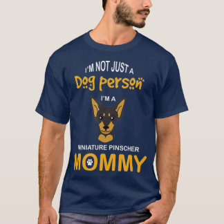 Camiseta Miniature Pinscher  Min Pin Mom Dog Mommy