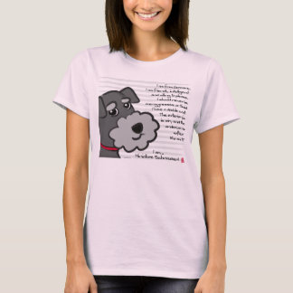Camiseta Miniature Schnauzer