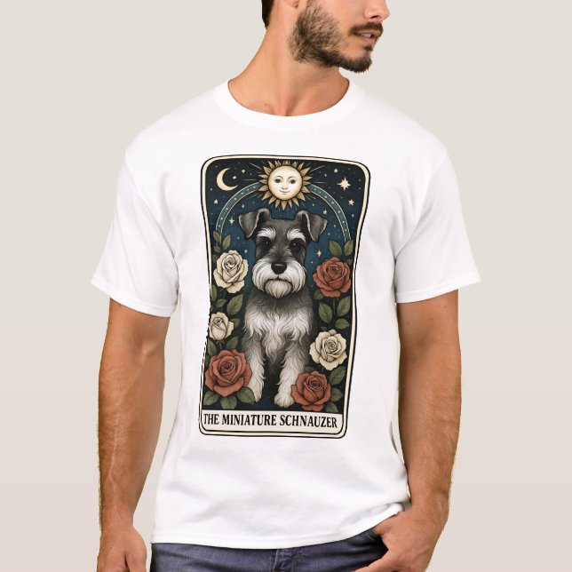 Camiseta Miniature Schnauzer (Frente)