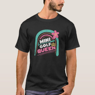 Camiseta Minigolf Queen Mini Golf Minigolfer Girls