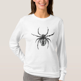 Camiseta Mínima de Aranha-de-Aranha-Cúpula Preta e
