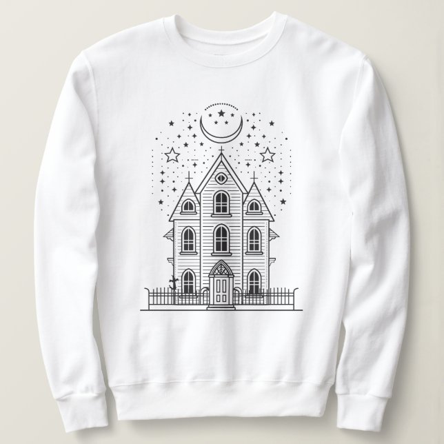Camiseta Mínima de Halloween Halloween Huneen (Frente do Design)