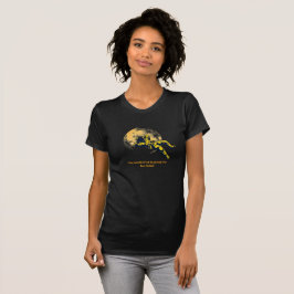 Camiseta Minimal Astronaut Moon Art Inspirational Women’s T