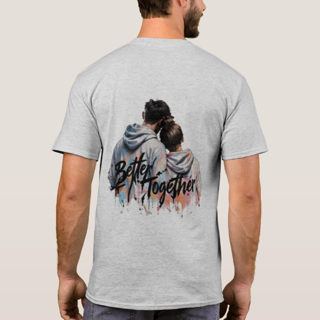 Camiseta Minimal Front Logo Back Print | Boas Vibr (Verso)