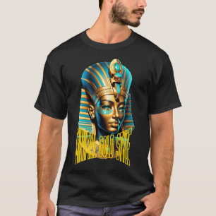 Camiseta Minimal Gold Anubis – Luxo Streetwear