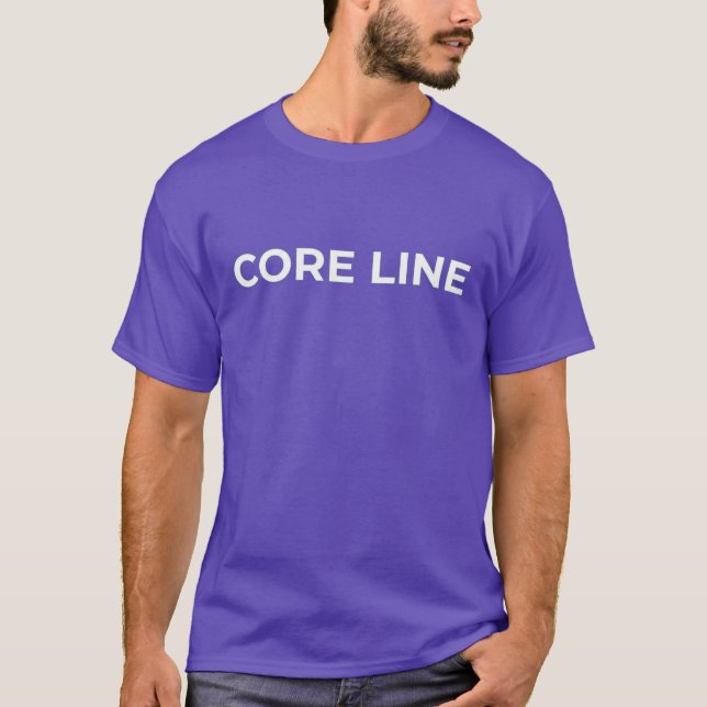 Camiseta Minimal Logo Core Line (Frente)