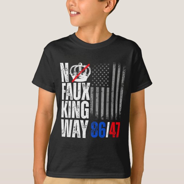 Camiseta Minimal No Faux King Way 86 (Frente)