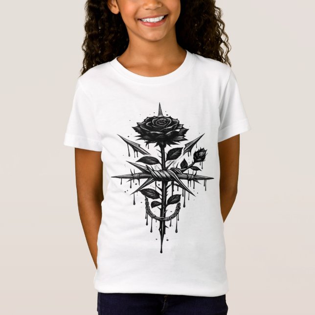 Camiseta Minimal Paris Stripe Aesthetic T-Shirt (Frente)