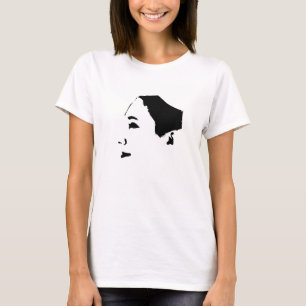 Camiseta Minimalismo Enfrenta Desenho Menina Empoderada