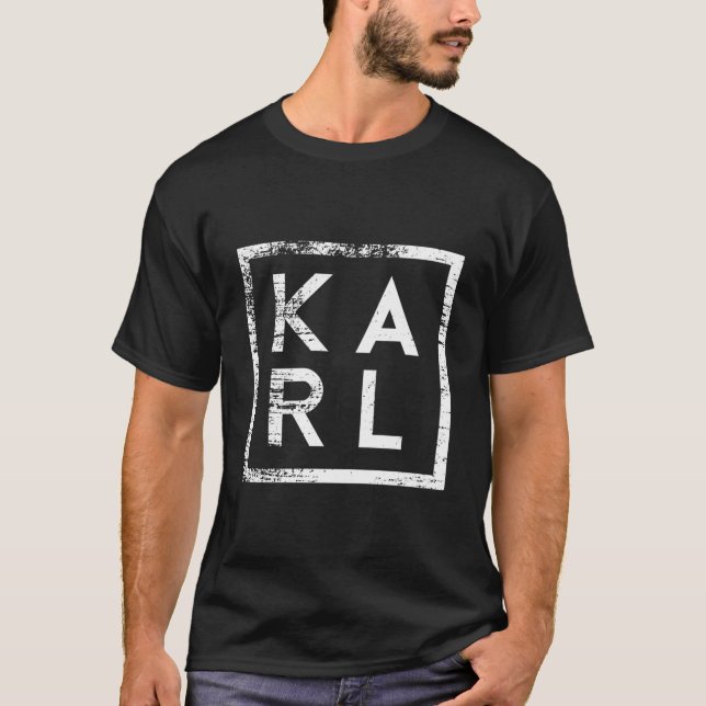 Camiseta Minimalismo Karl (Frente)
