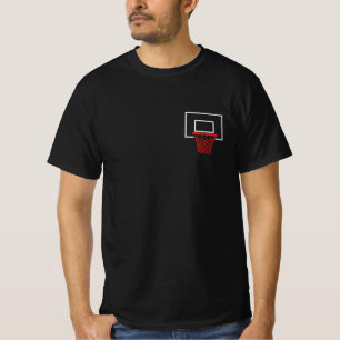 Camiseta Minimalist Basketball Hoop